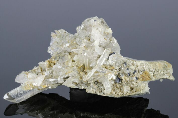 Quartz, Anatase and Adularia Crystal Association - Norway #177369